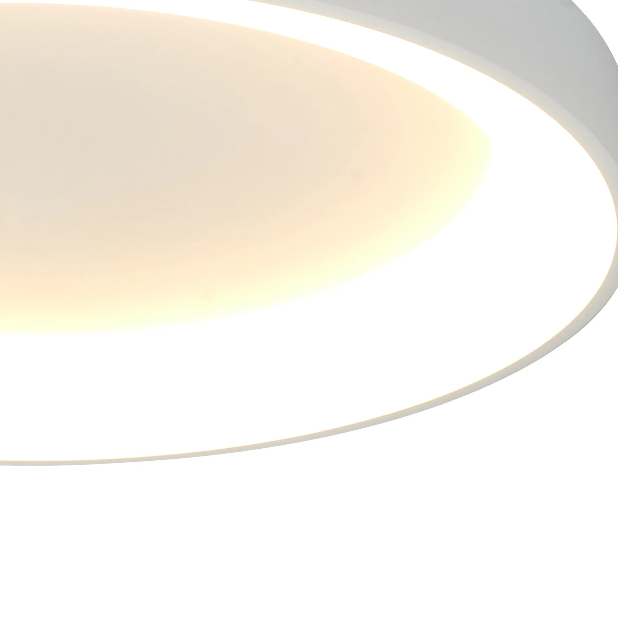 Niseko II Ring Ceiling 50cm 40W LED White M8578  Mantra Niseko II White